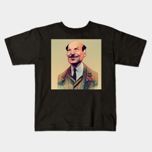 Clement Attlee | Comics Portrait Kids T-Shirt